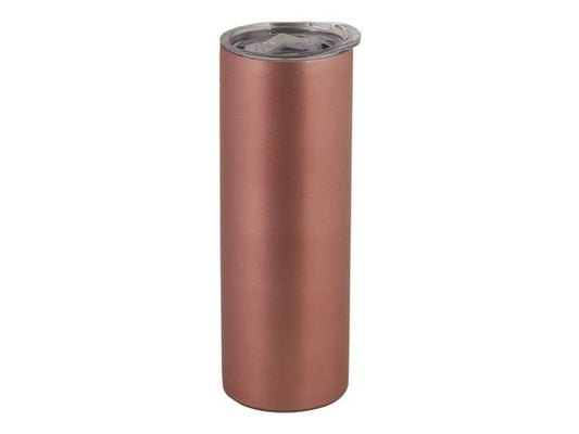 Cylindrical Stainless Steel Tumbler - 600ml - Retail Therapy Online