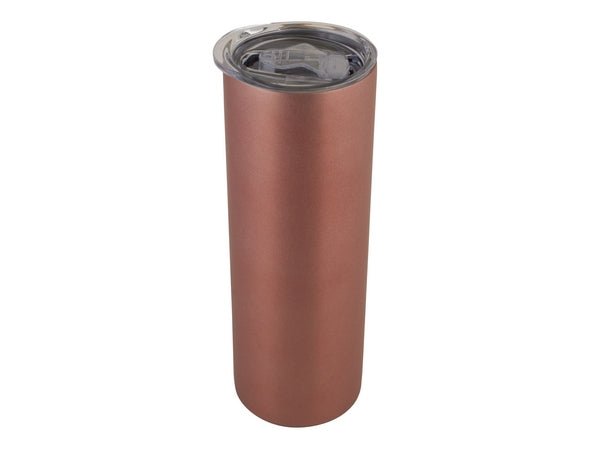 Cylindrical Stainless Steel Tumbler - 600ml - Retail Therapy Online