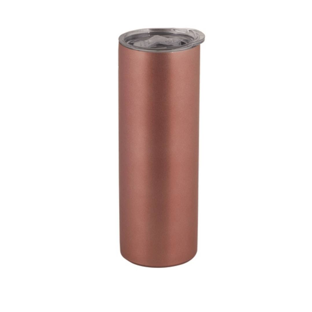 Cylindrical Stainless Steel Tumbler - 600ml - Retail Therapy Online