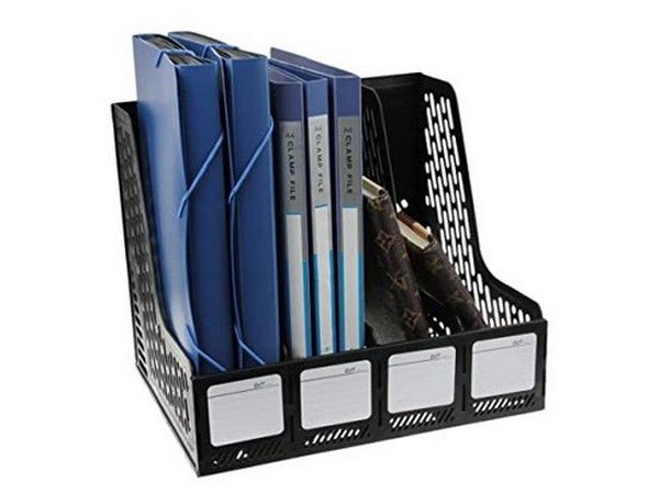 Desk File Holder - 4 Bay - Retail Therapy Online