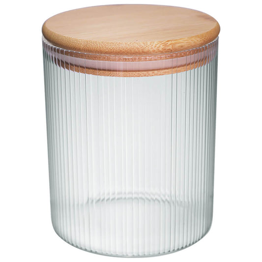 Diva Glass Jar & Wood Lid - Retail Therapy Online