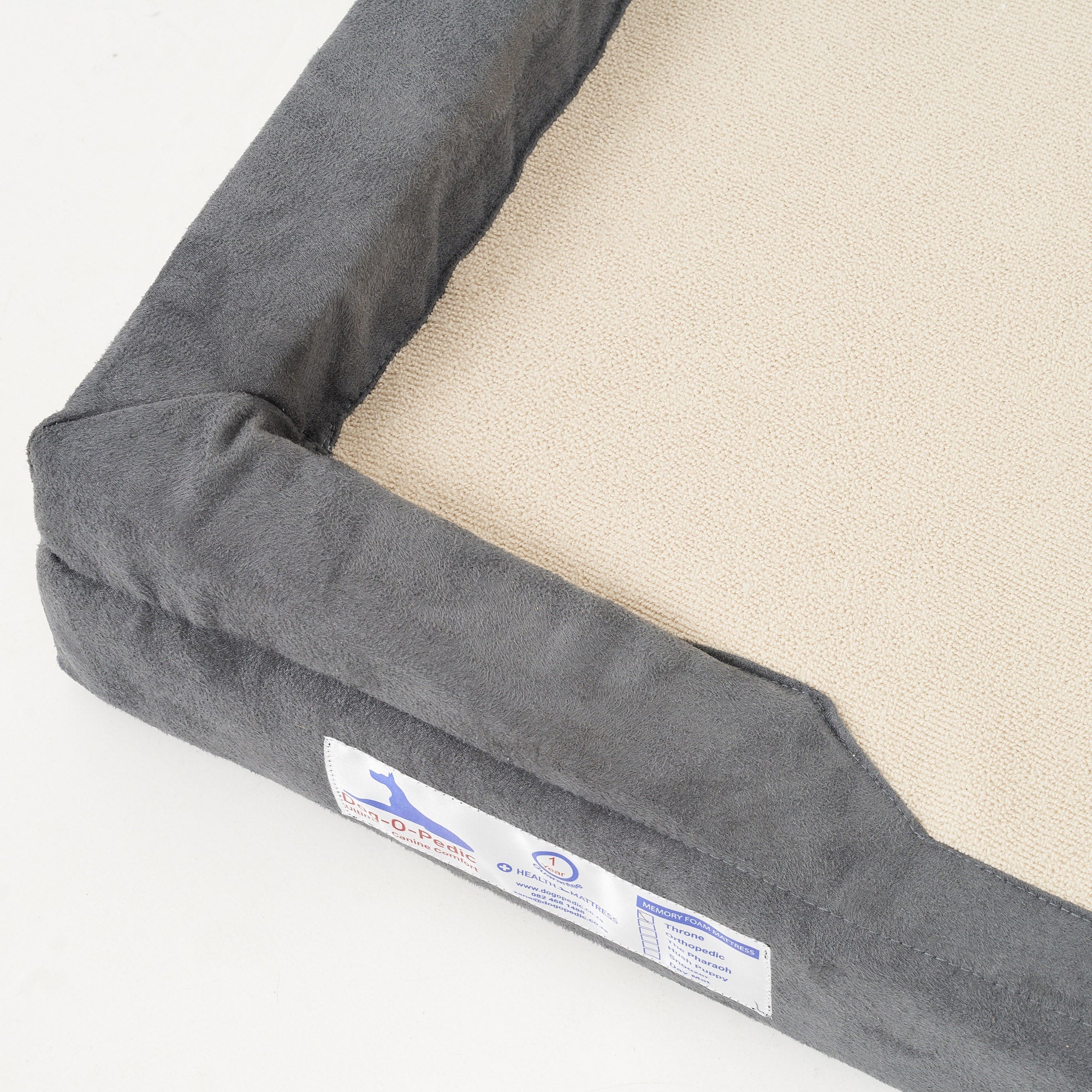Dog - O - Pedic Throne Memory Foam Orthopedic Mattress - Retail Therapy Online