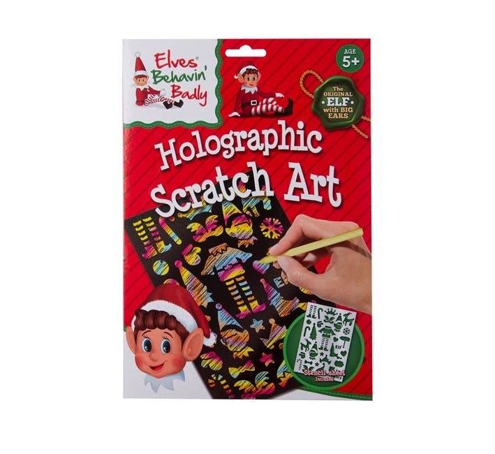 Elf Holographic Scratch Art Set - Retail Therapy Online