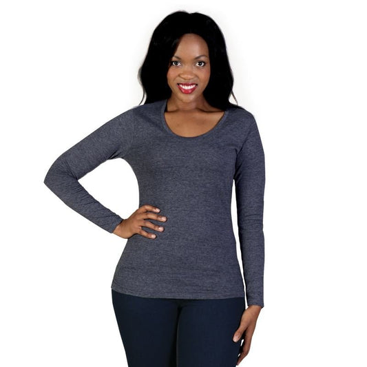 Fashion Fit Long Sleeve T-Shirt - Mens & Ladies - Retail Therapy Online