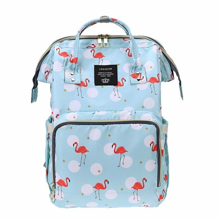 Flamingo Baby Diaper Backpack Bag - Retail Therapy Online