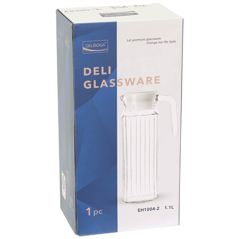 Fridge Glass Jug - 1.1 Litre - Retail Therapy Online