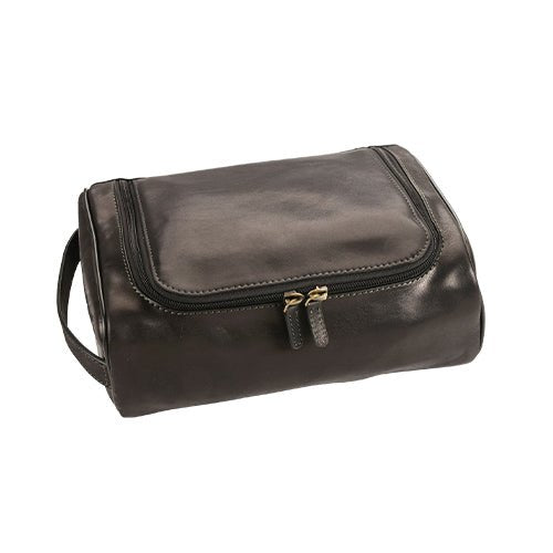 Genuine Leather Bon Voyage Toiletry Bag - Retail Therapy Online