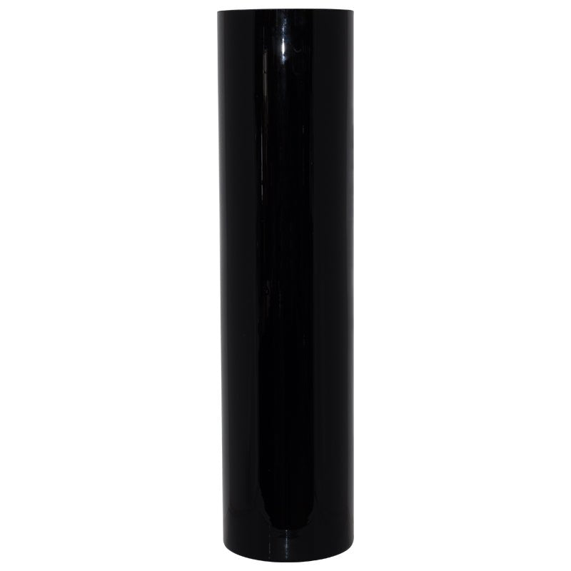 Glass Cylinder Vase - Black - Retail Therapy Online