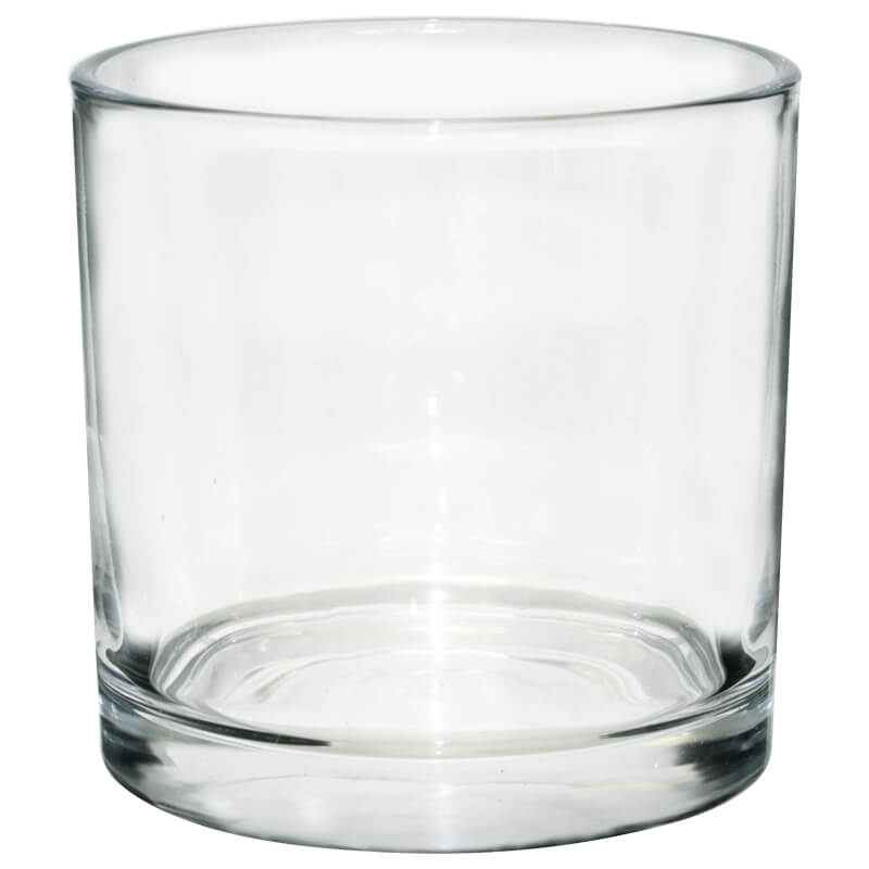 Glass Cylinder Vase - Clear - Retail Therapy Online