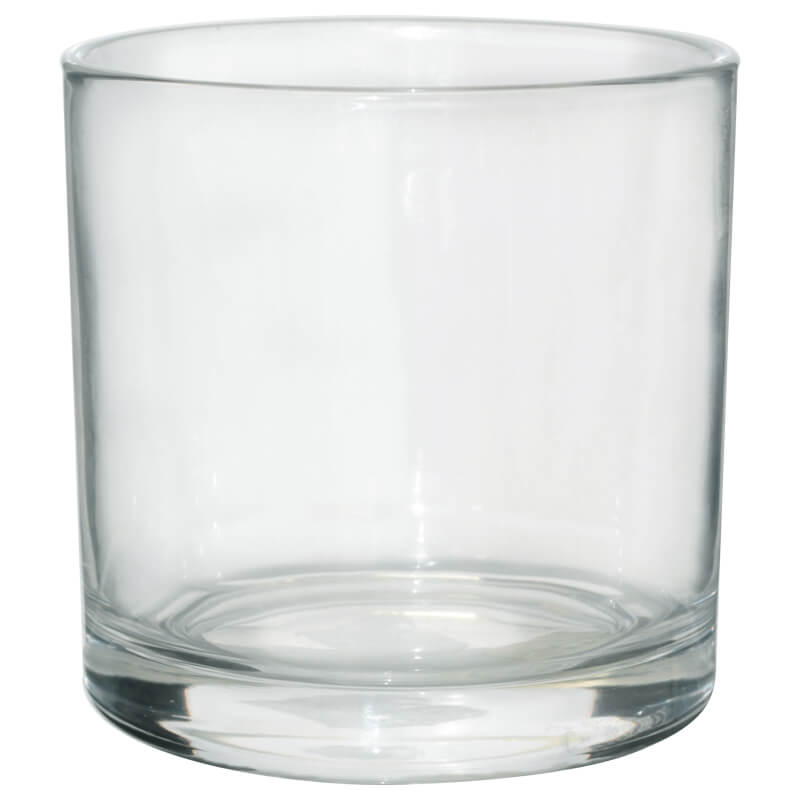 Glass Cylinder Vase - Clear - Retail Therapy Online