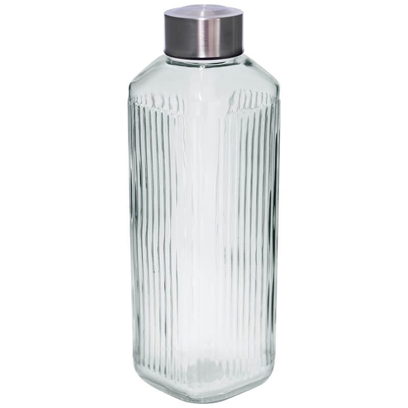 Glass Fridge Bottle 1000ml - Retail Therapy Online