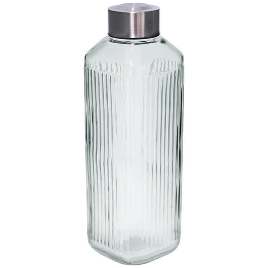 Glass Fridge Bottle 1000ml - Retail Therapy Online