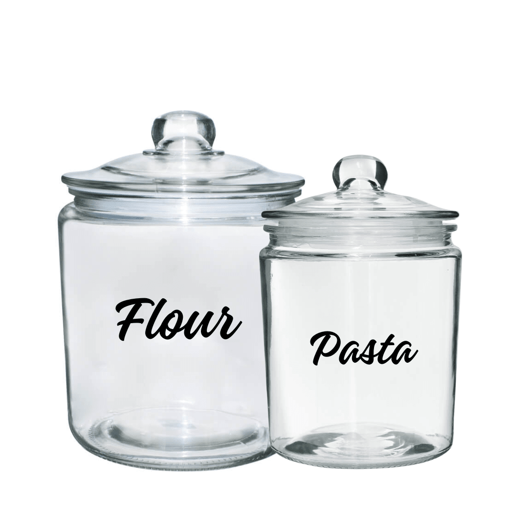 Glass Jar with Silicone Seal Lid - Retail Therapy Online