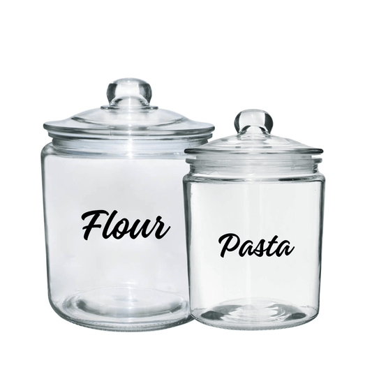 Glass Jar with Silicone Seal Lid - Retail Therapy Online