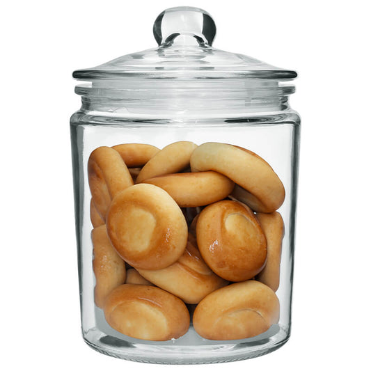 Glass Jar with Silicone Seal Lid - Retail Therapy Online