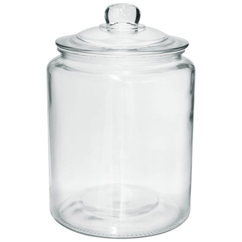 Glass Jar with Silicone Seal Lid - Retail Therapy Online