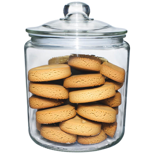 Glass Jar with Silicone Seal Lid - Retail Therapy Online