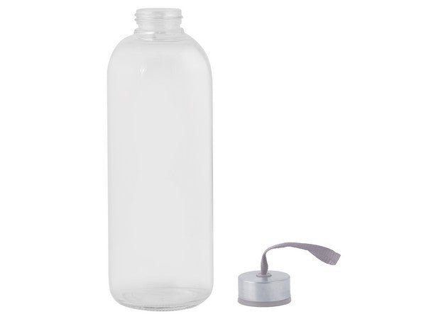 Glass Water Bottle 1 Litre - Retail Therapy Online