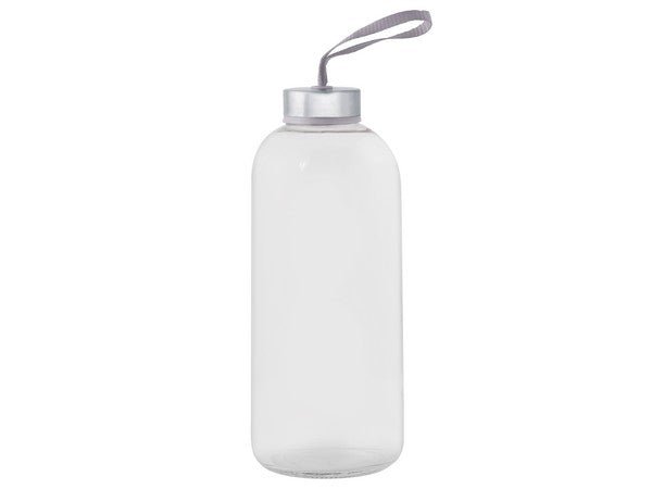 Glass Water Bottle 1 Litre - Retail Therapy Online