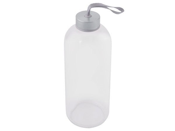 Glass Water Bottle 1 Litre - Retail Therapy Online