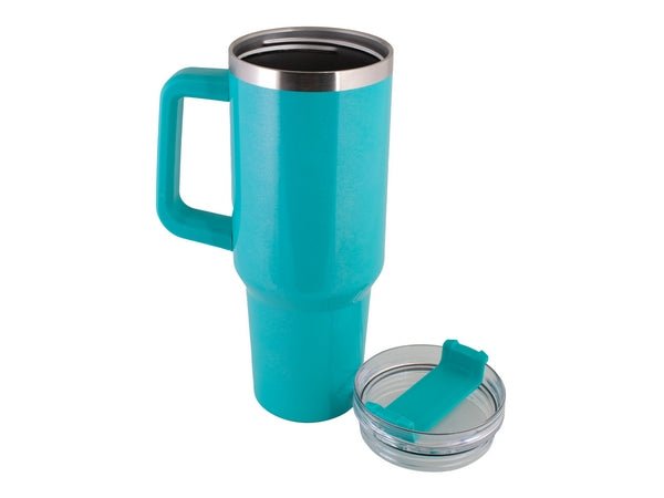 Glitter Stainless Steel Travel Mug - 1200ml - Retail Therapy Online