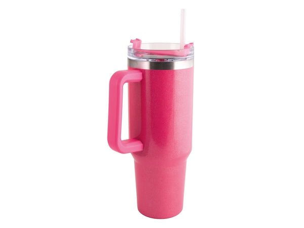 Glitter Stainless Steel Travel Mug - 1200ml - Retail Therapy Online