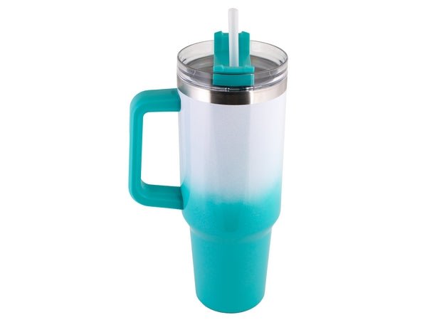 Glitter Stainless Steel Travel Mug - 1200ml - Retail Therapy Online