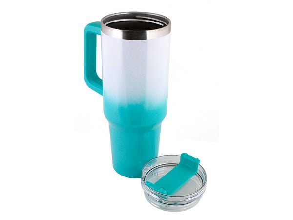 Glitter Stainless Steel Travel Mug - 1200ml - Retail Therapy Online
