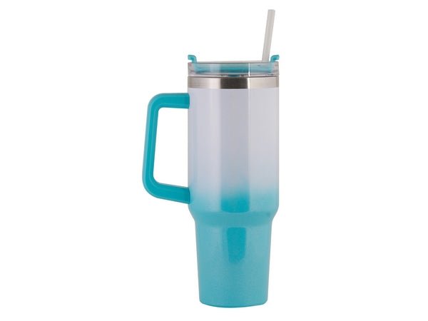 Glitter Stainless Steel Travel Mug - 1200ml - Retail Therapy Online