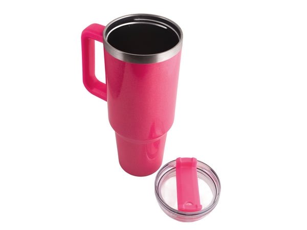 Glitter Stainless Steel Travel Mug - 1200ml - Retail Therapy Online