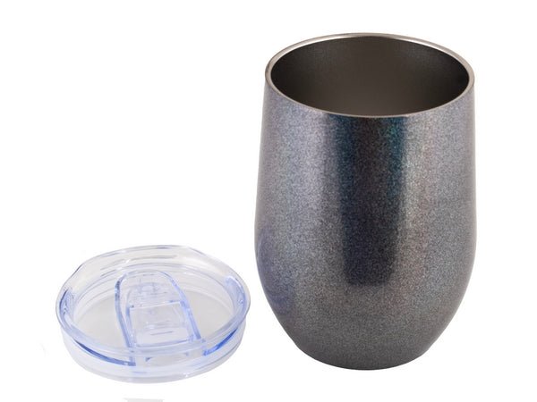 Glitter Stainless Steel Tumbler - 340ml - Retail Therapy Online