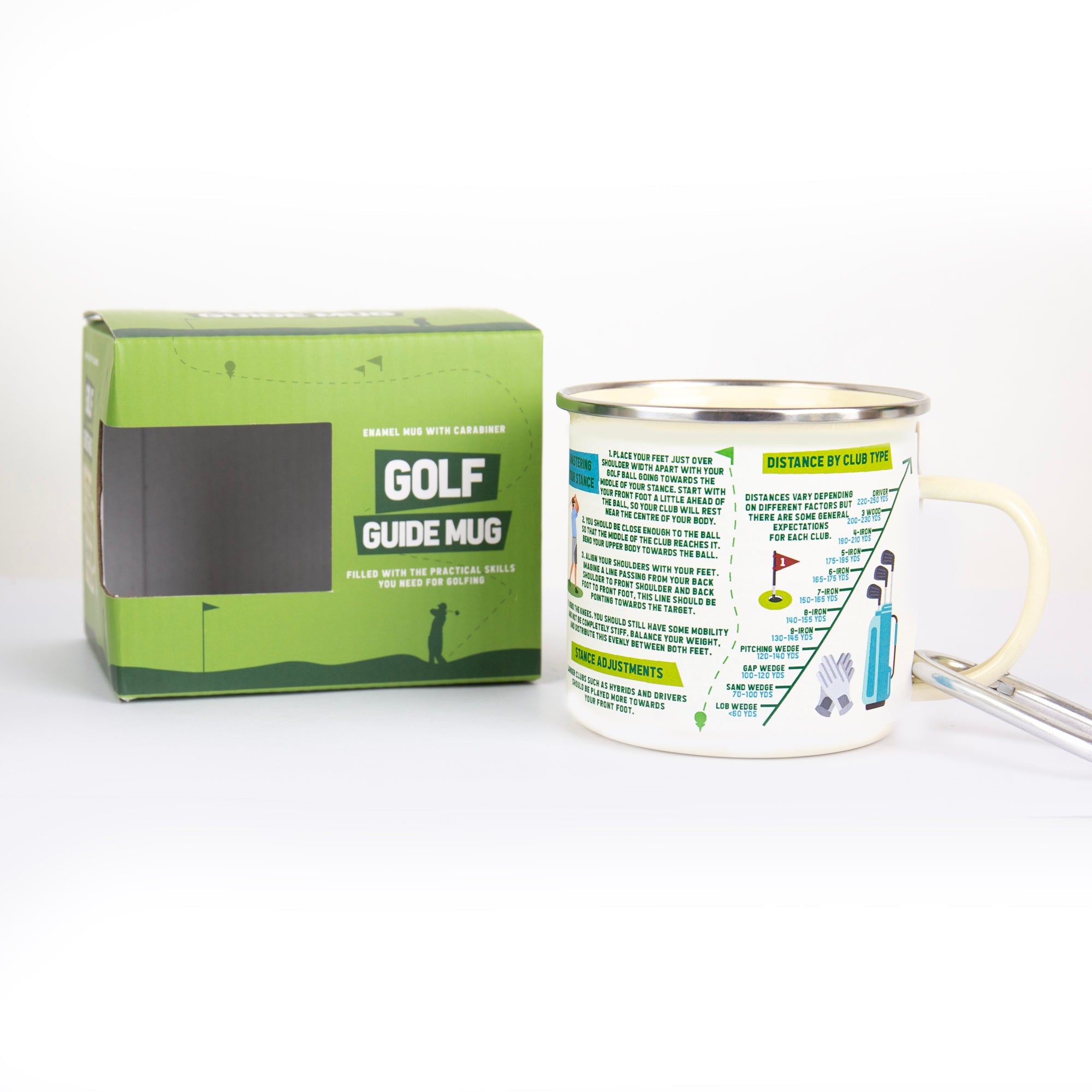 Golf Guide Enamel Mug - Retail Therapy Online