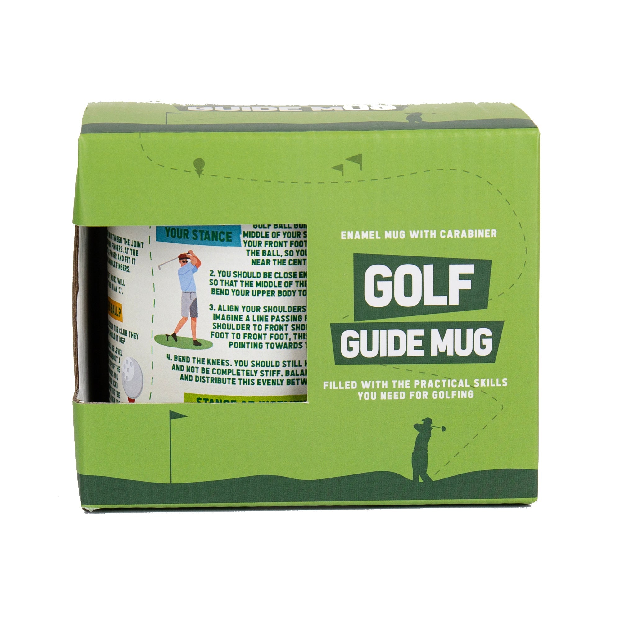 Golf Guide Enamel Mug - Retail Therapy Online