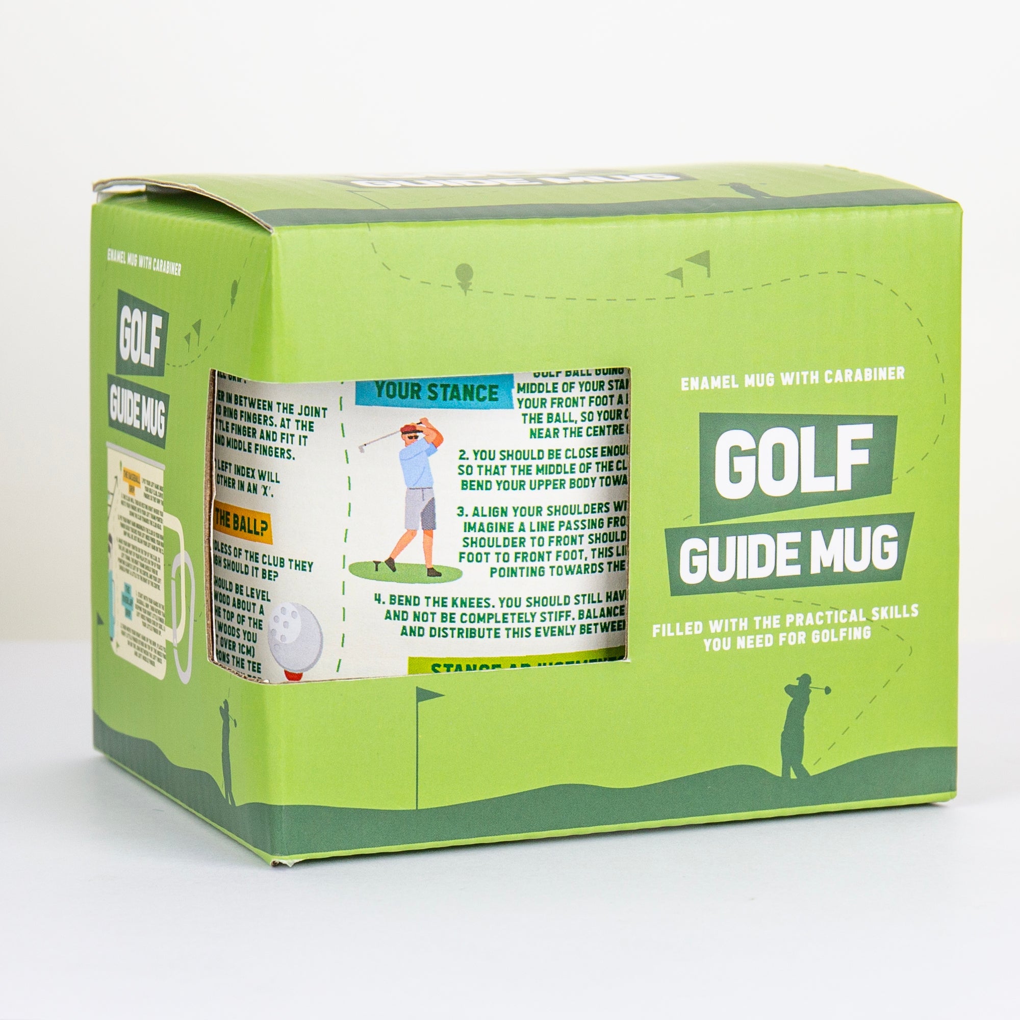 Golf Guide Enamel Mug - Retail Therapy Online