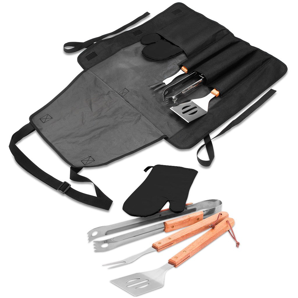 Griller Braai Apron Set - 4pc - Retail Therapy Online