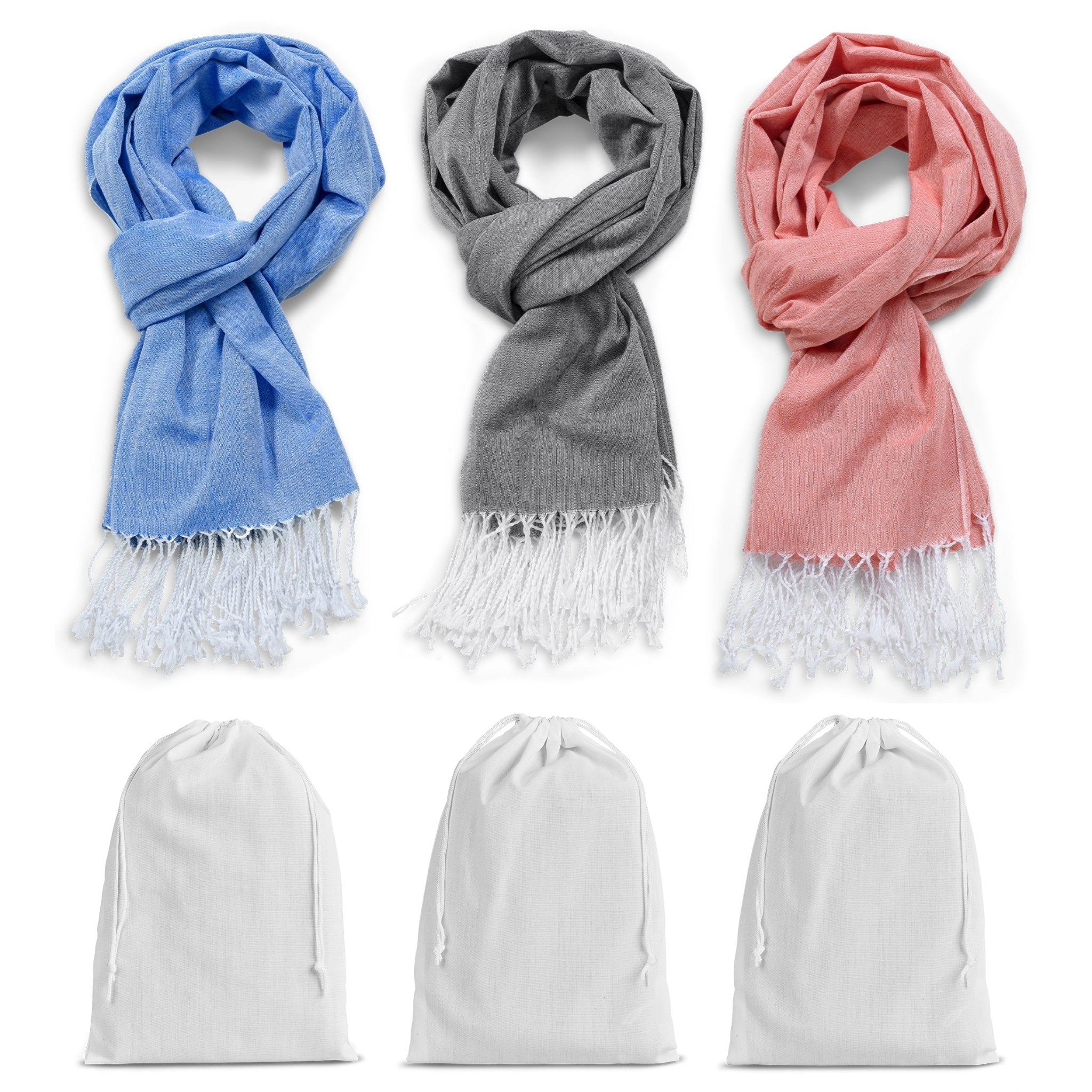 Heather Multi Functional Scarf Sarong & Pouch - Retail Therapy Online