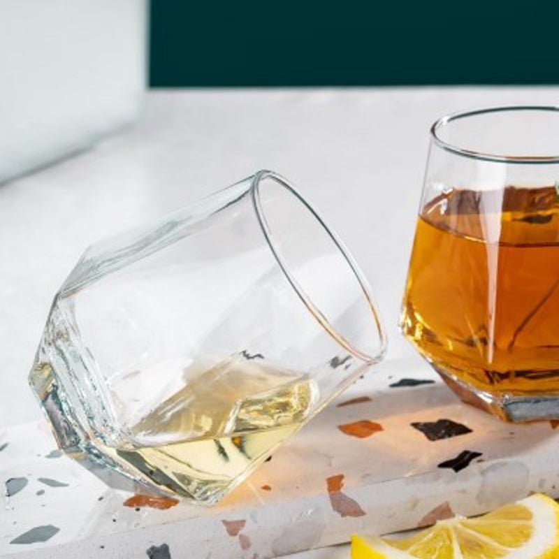 Hexagonal Whisky Tumbler 310ml - Set of 6 - Retail Therapy Online