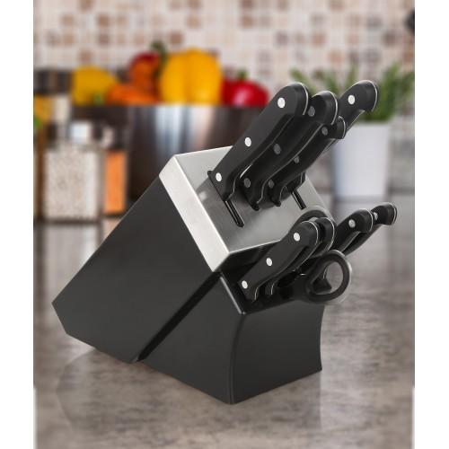 Homemax Power Chef Block Knife Set - 10pc - Retail Therapy Online
