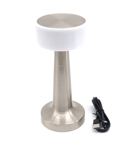 HomeMax Silver LED Touchable Desk Lamp - Retail Therapy Online