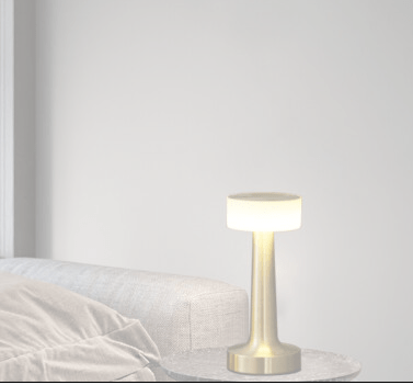 HomeMax Silver LED Touchable Desk Lamp - Retail Therapy Online