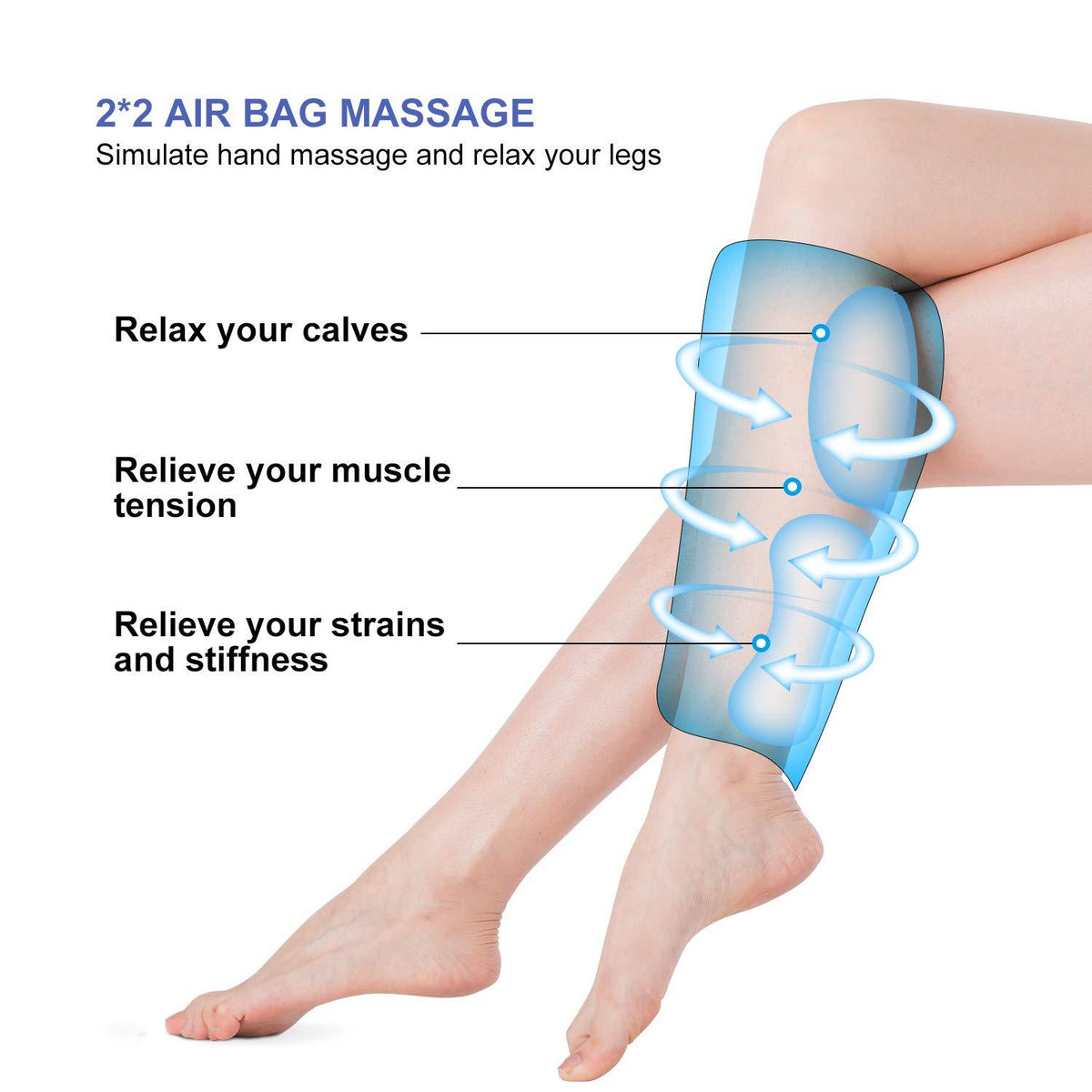 IGIA Air Compression Leg Massager - Retail Therapy Online