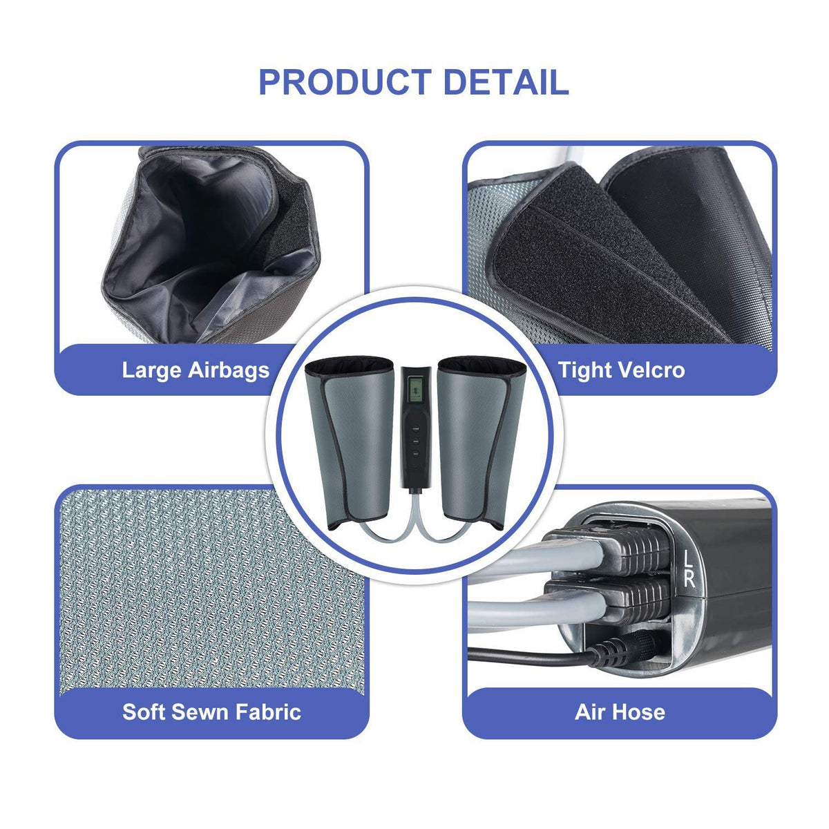 IGIA Air Compression Leg Massager - Retail Therapy Online