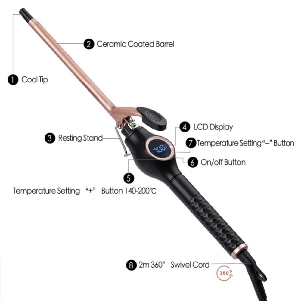 Igia Chopstick Hair Curler - 9mm - Retail Therapy Online