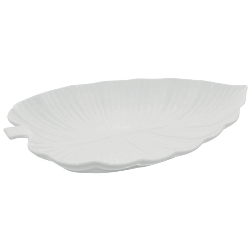 Isa Leaf Ceramic Plate - Retail Therapy Online