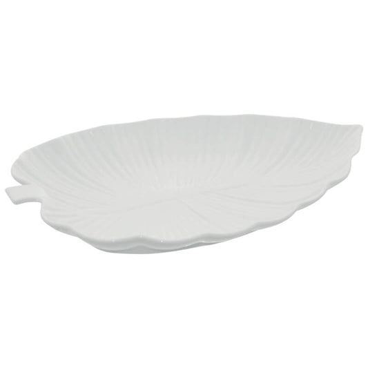Isa Leaf Ceramic Plate - Retail Therapy Online