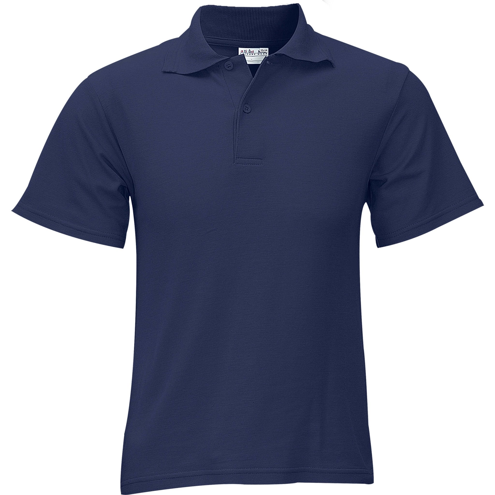 Kids Basic Pique Golf Shirt - Retail Therapy Online