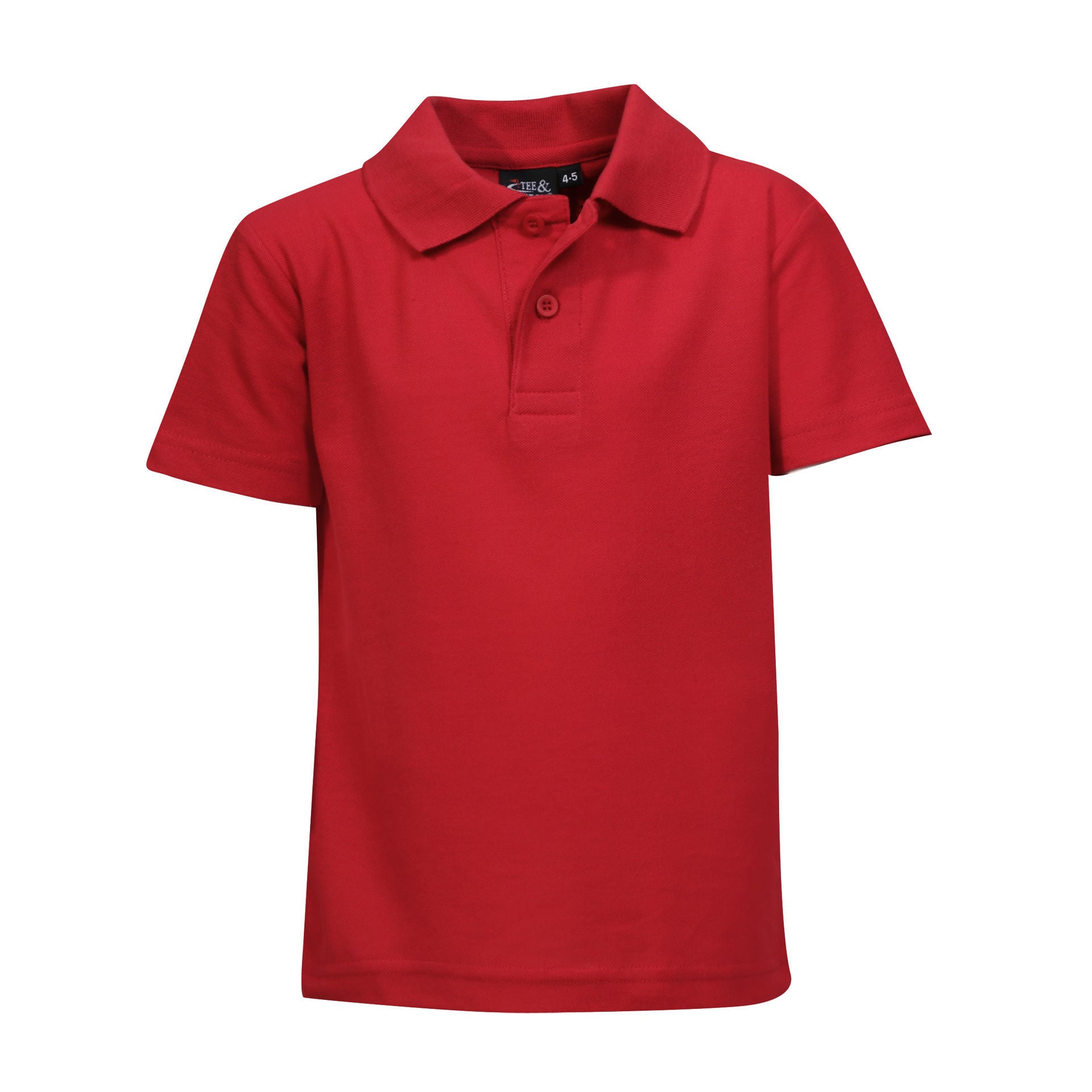 Kids Classic Pique Knit Golf Shirt - Retail Therapy Online