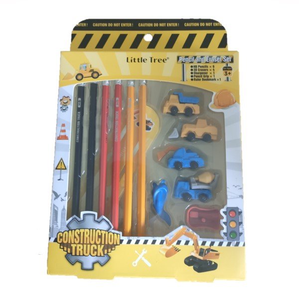 Kids Pencil and Eraser Set - Retail Therapy Online