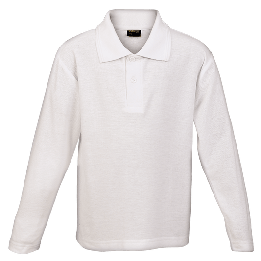 Kids Pique Knit Long Sleeve Golf Shirt - Retail Therapy Online