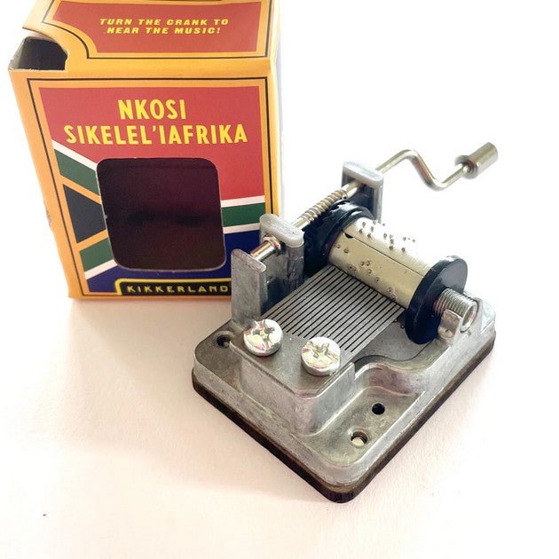 Kikkerland Mini Music Box SA Anthem - Retail Therapy Online